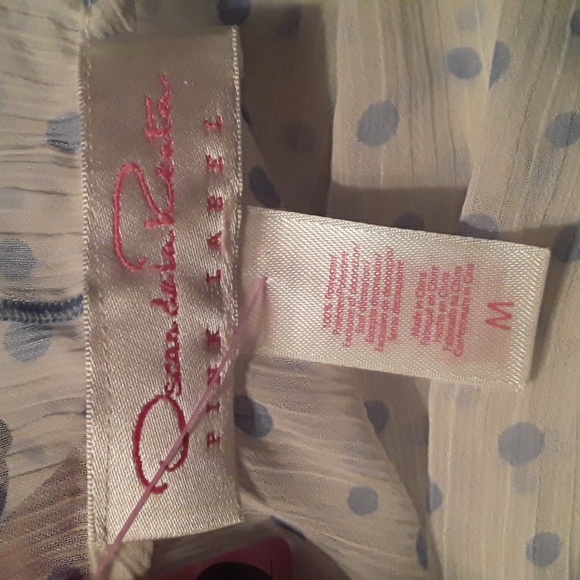 NWOT Medium Oscar De La Renta Feminine And Girly Two-piece Lingerie Set - Picture 10 of 14